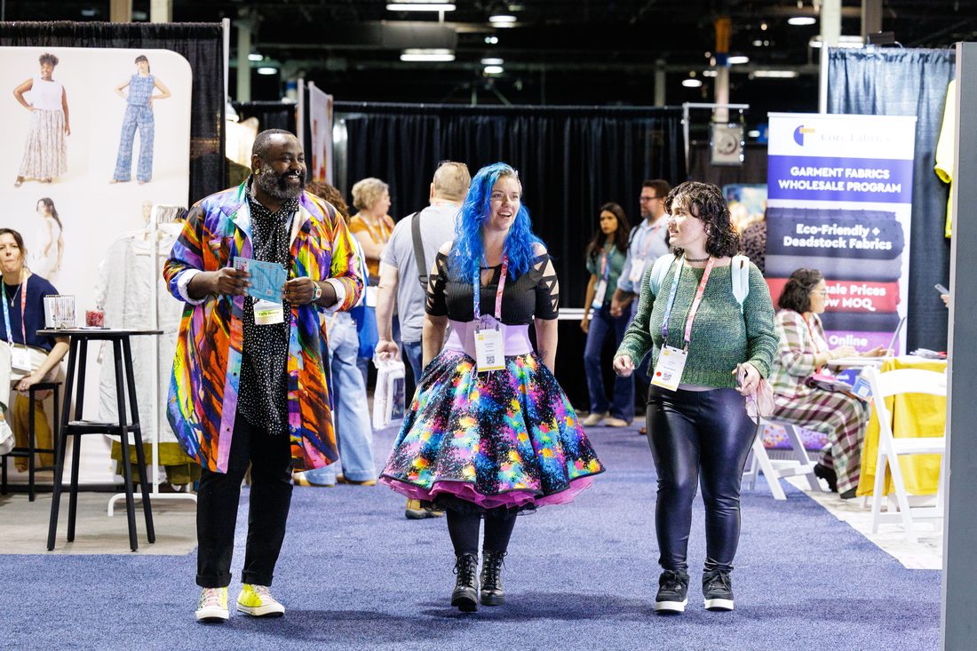 Handmade fashion in the aisles
