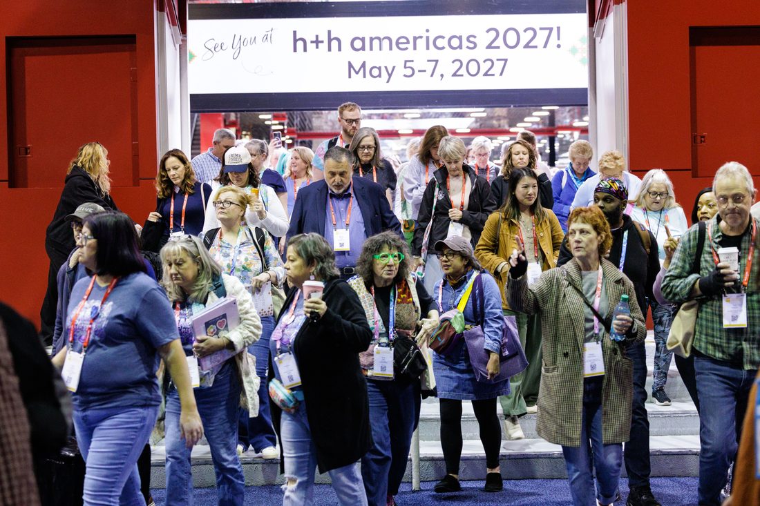 Buyers arriving at h+h americas
