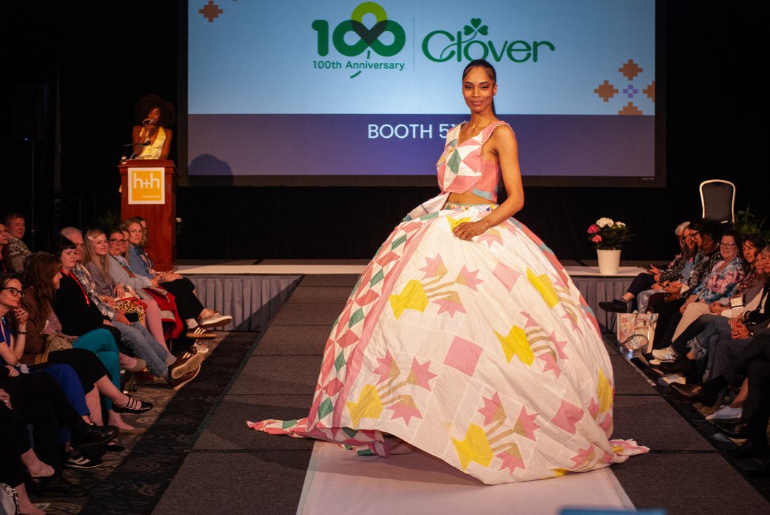 Fashion show runway at h+h americas